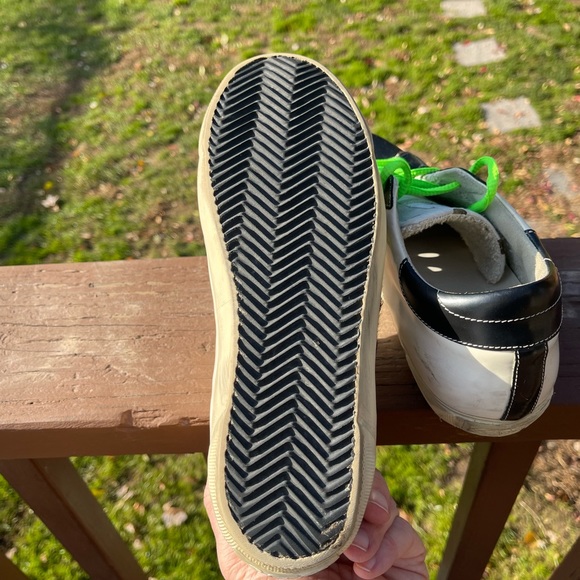 Rare Leather Crown Sneaker shoes size 39 8.5 made in Italy Original $360+ - Picture 5 of 14